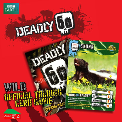 CBBC Deadly 60 WILD Trading Cards  Choose Your Cards