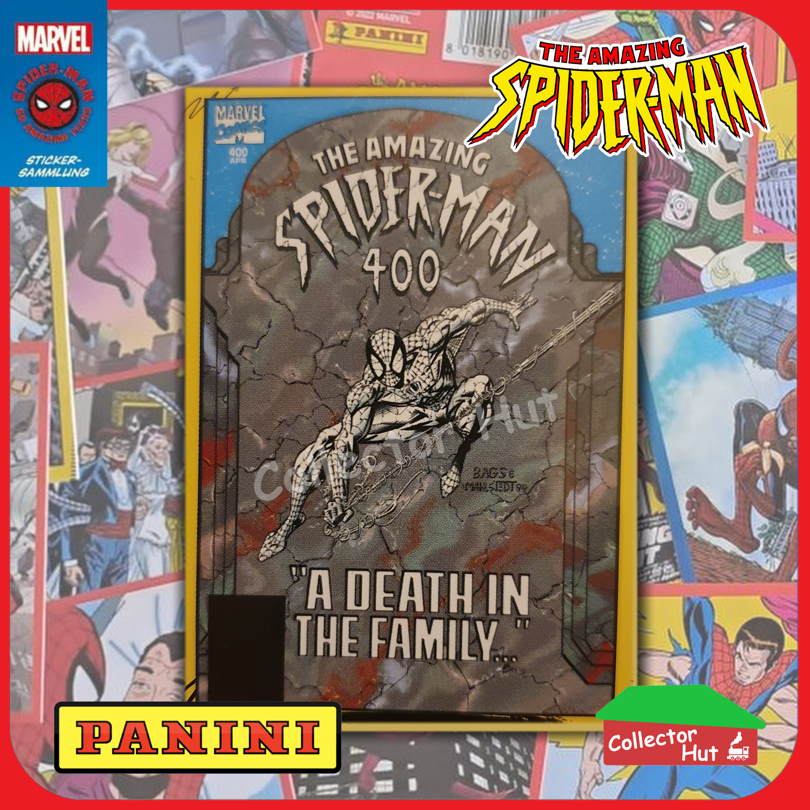 Panini The Amazing Spider-Man 60th Anniversary Trading Cards Singles 1-60