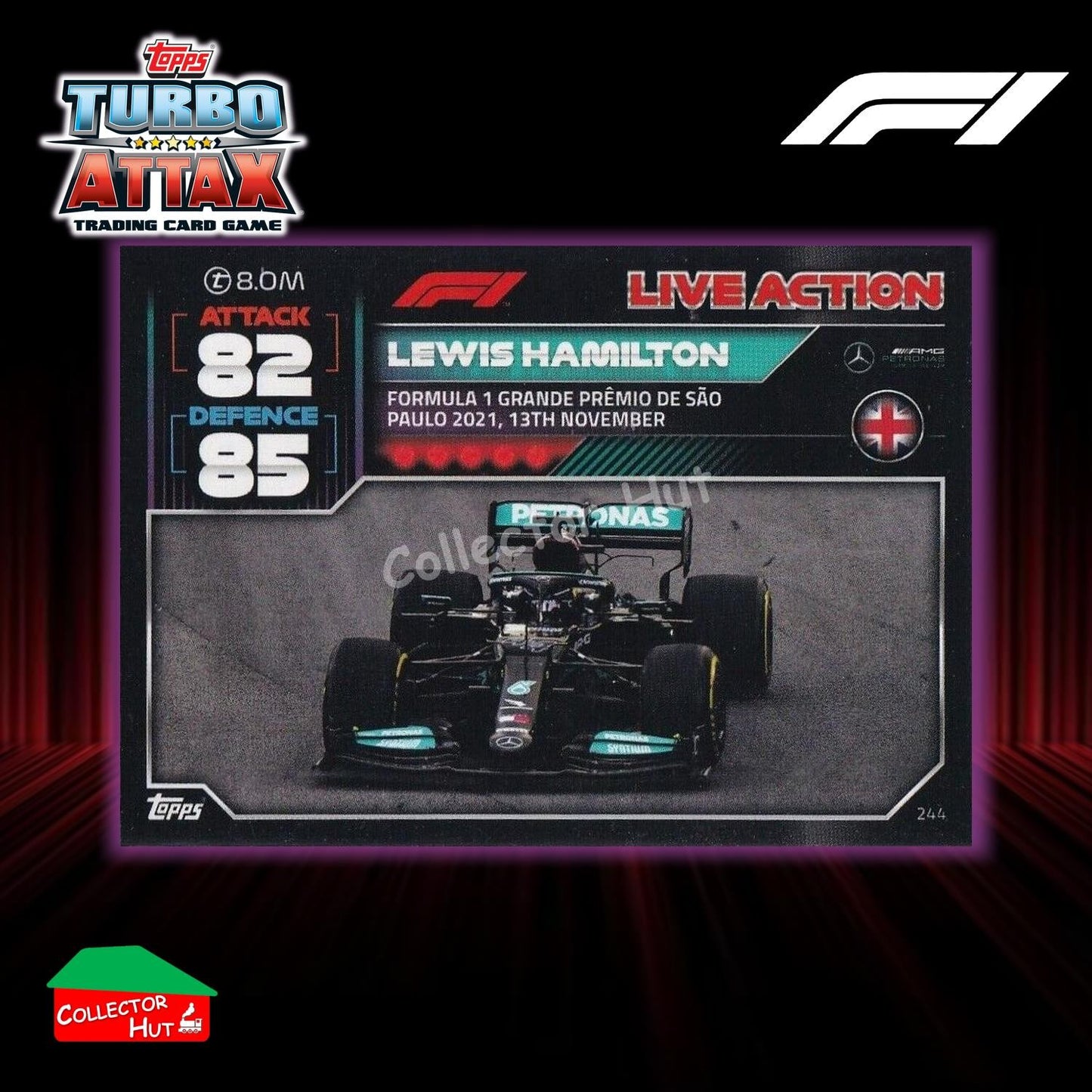 Topps Turbo Attax Formula 1 F1 2022 #136-279 Base Cards YOU CHOOSE