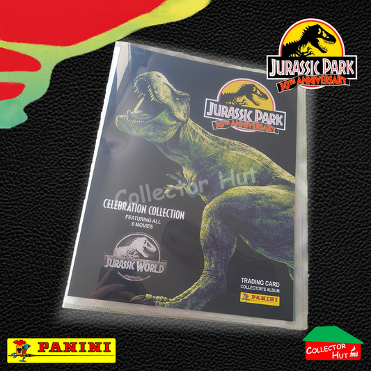 Jurassic World 30th Anniversary Trading Card COMPLETE BASE SET #1-195 in Binder