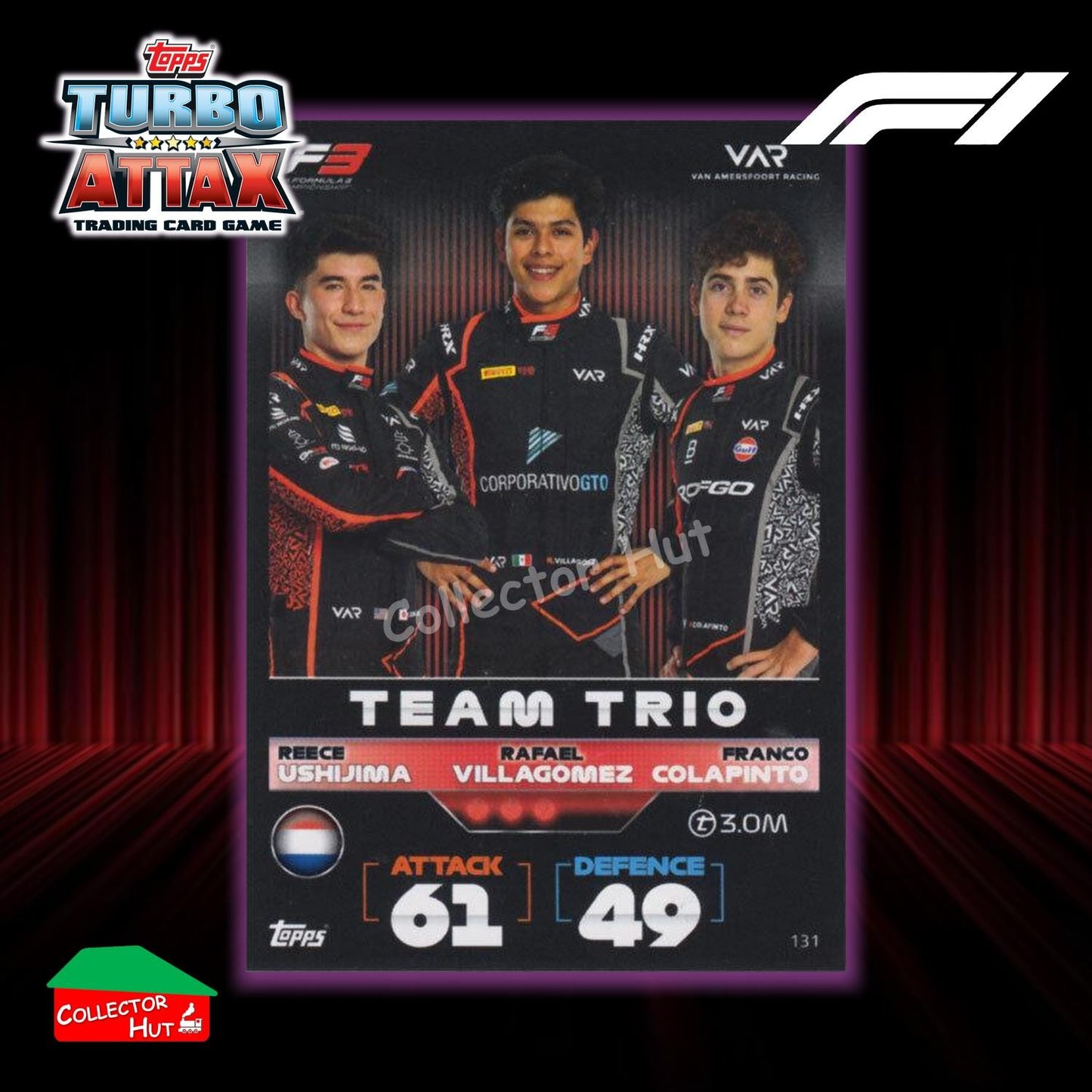 Topps Turbo Attax Formula 1 F1 2022 #1-131 Base Cards YOU CHOOSE