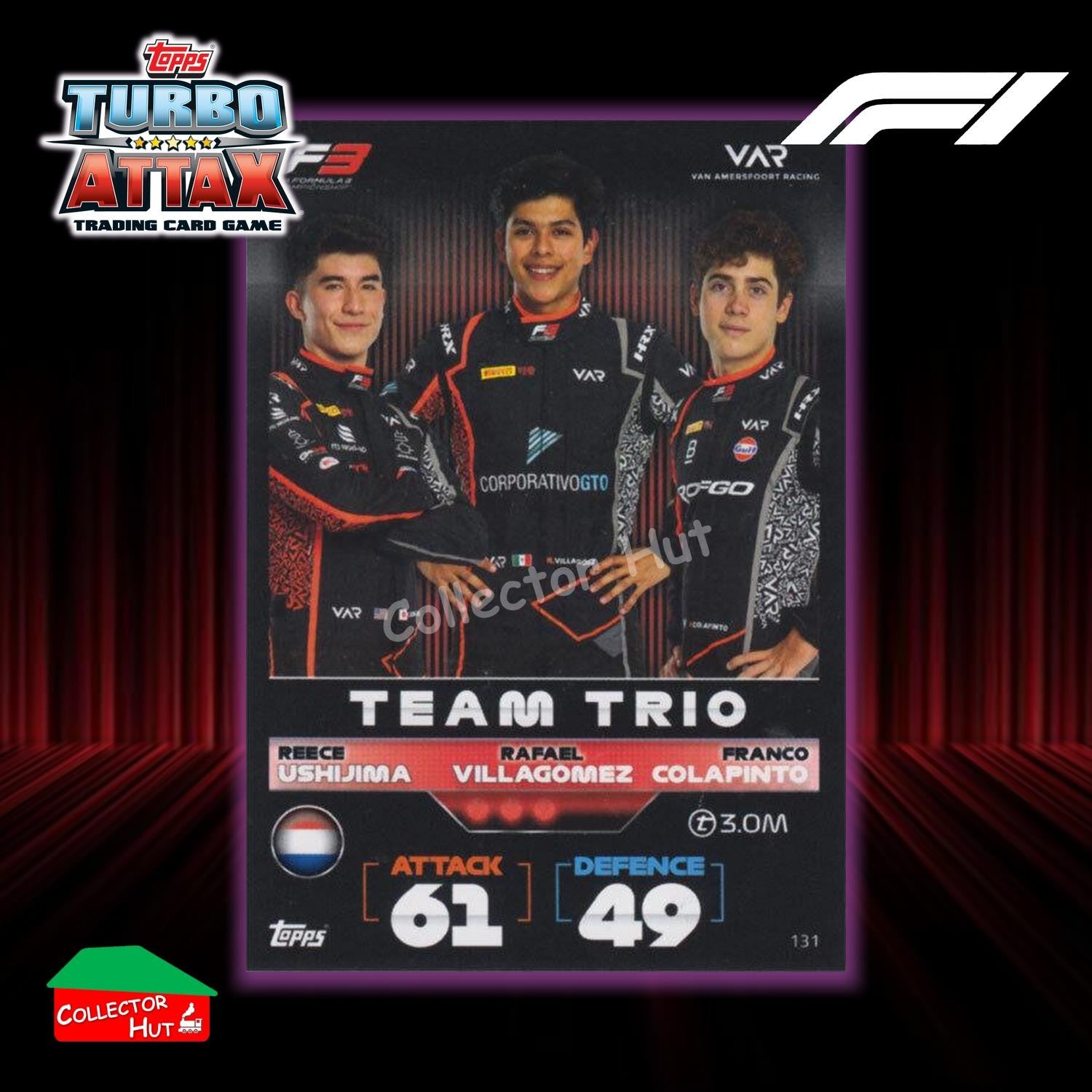 Topps Turbo Attax Formula 1 F1 2022 #1-131 Base Cards YOU CHOOSE