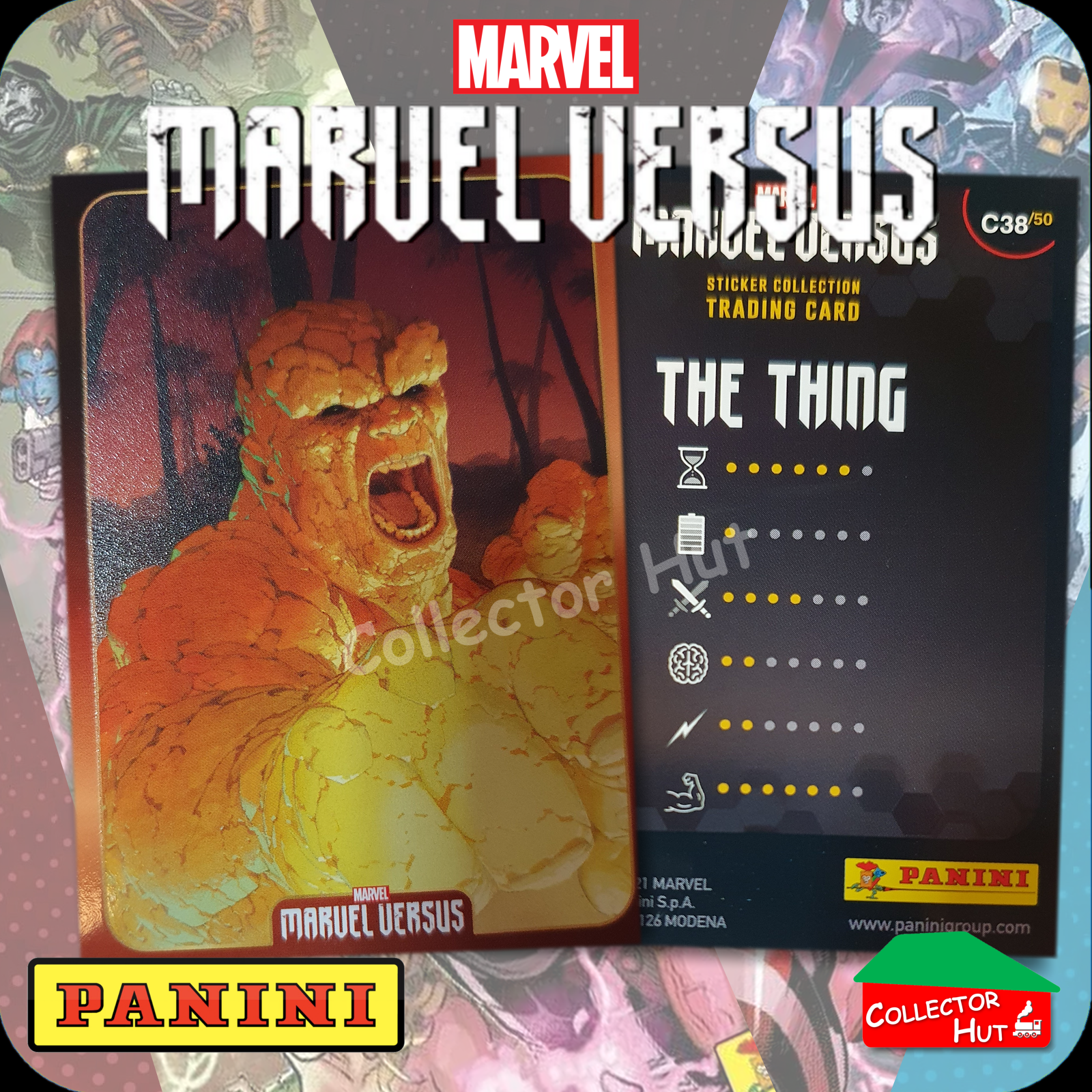 Panini Marvel Versus 2022 Series Trading Cards 1-50 NEW FRESH You Choose