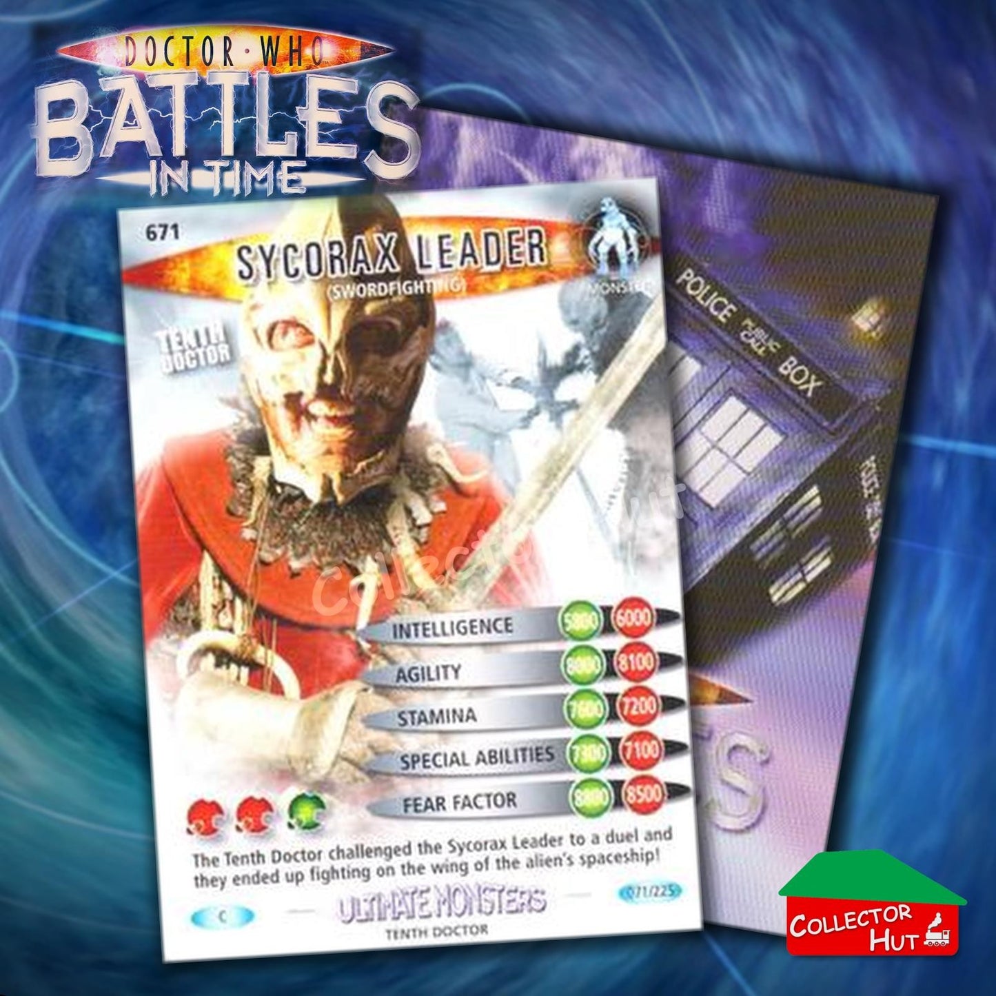 DOCTOR WHO Battles in Time #601-825 ULTIMATE MONSTERS RARE & COMMON Cards