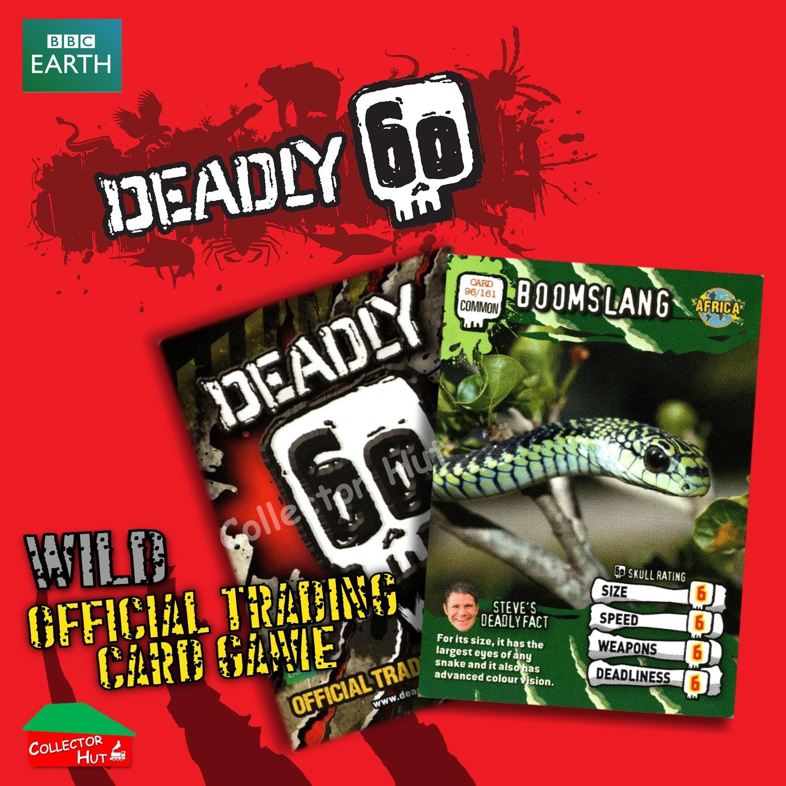 CBBC Deadly 60 WILD Trading Cards  Choose Your Cards