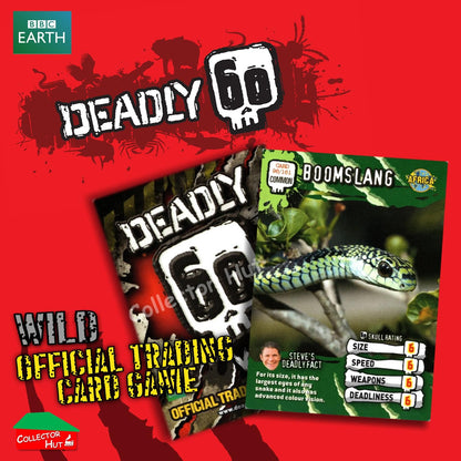 CBBC Deadly 60 WILD Trading Cards  Choose Your Cards