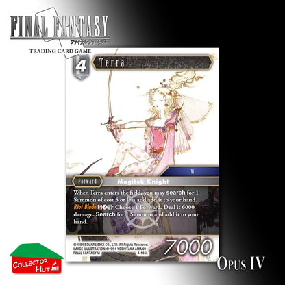 Final Fantasy Trading Card Game OPUS IV 4 FOIL CARDS You Choose