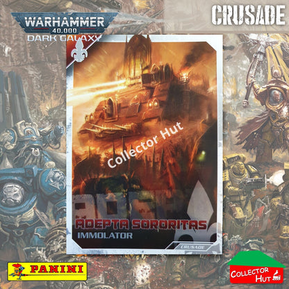 PANINI Warhammer 40,000 Dark Galaxy Parallel Trading Card Crusade Vanguard Purge