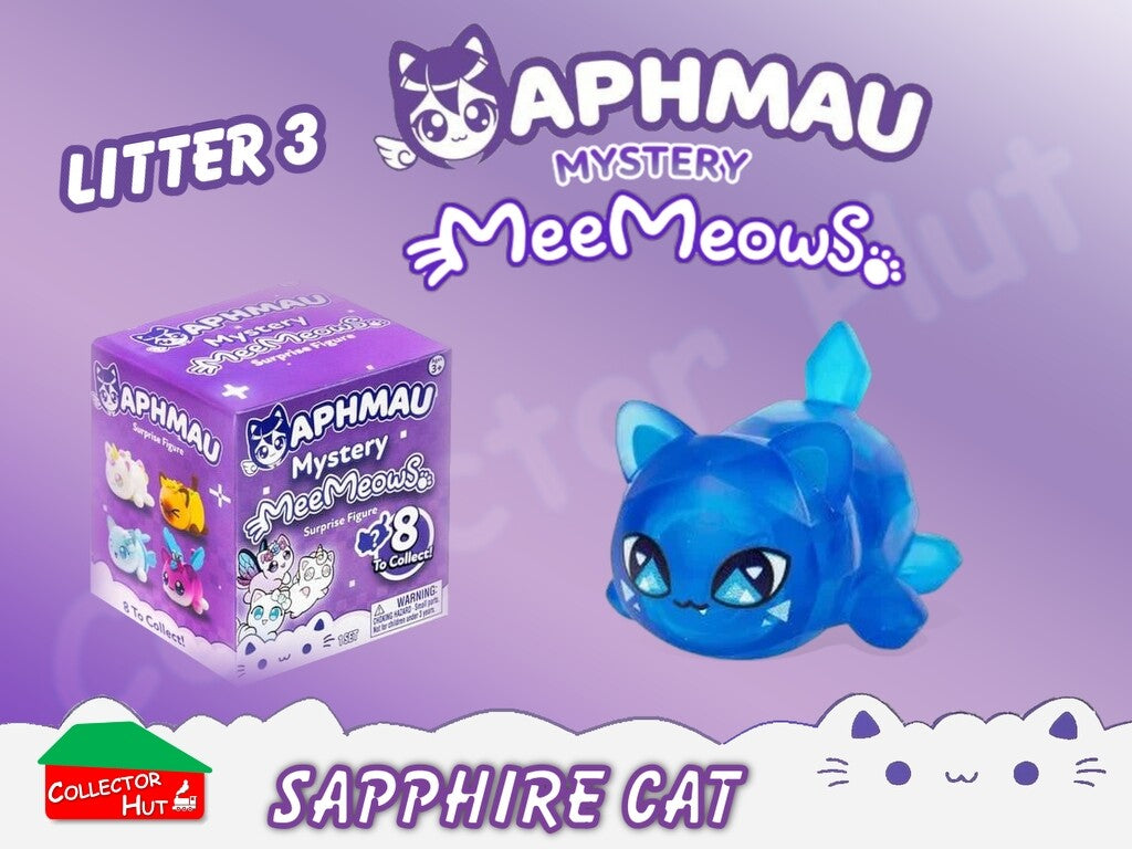 Aphmau MeeMeows Mystery Figures Litters 1, 2 & 3 Blind Boxes (Identified)