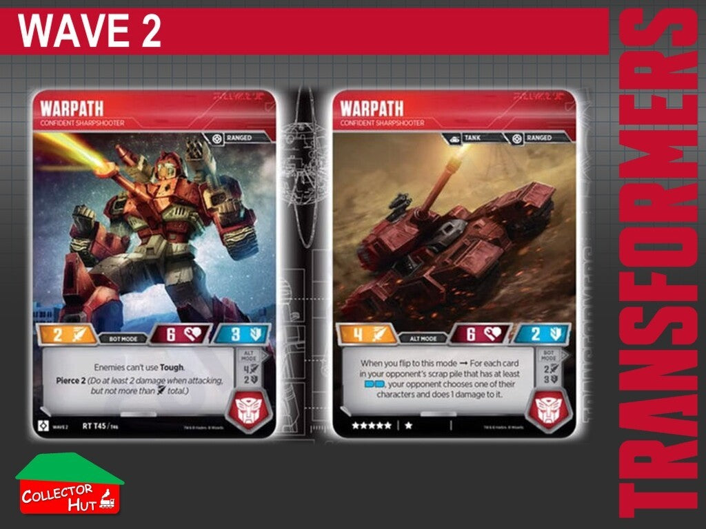 Transformers TCG CHARACTER Trading Cards All Waves