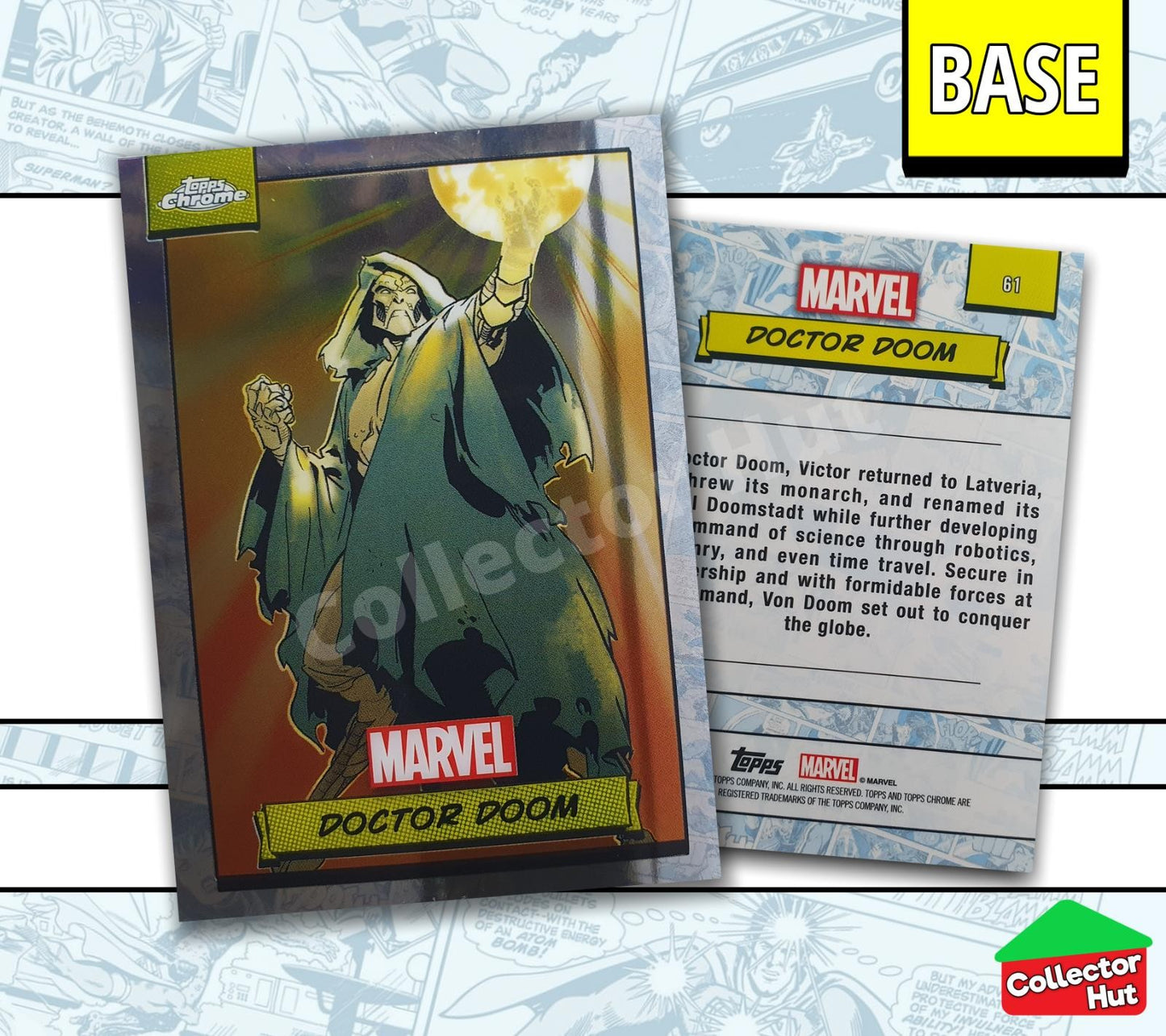 Marvel Topps Chrome 2024 Base Card Collection 1-150 YOU CHOOSE