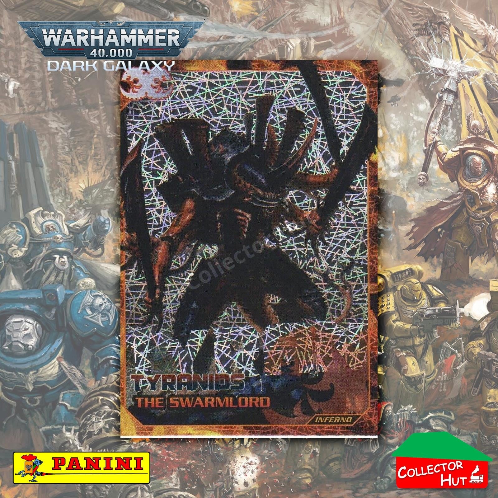 PANINI Warhammer 40,000 Dark Galaxy Webway Inferno Adamantium Limited FOIL Cards