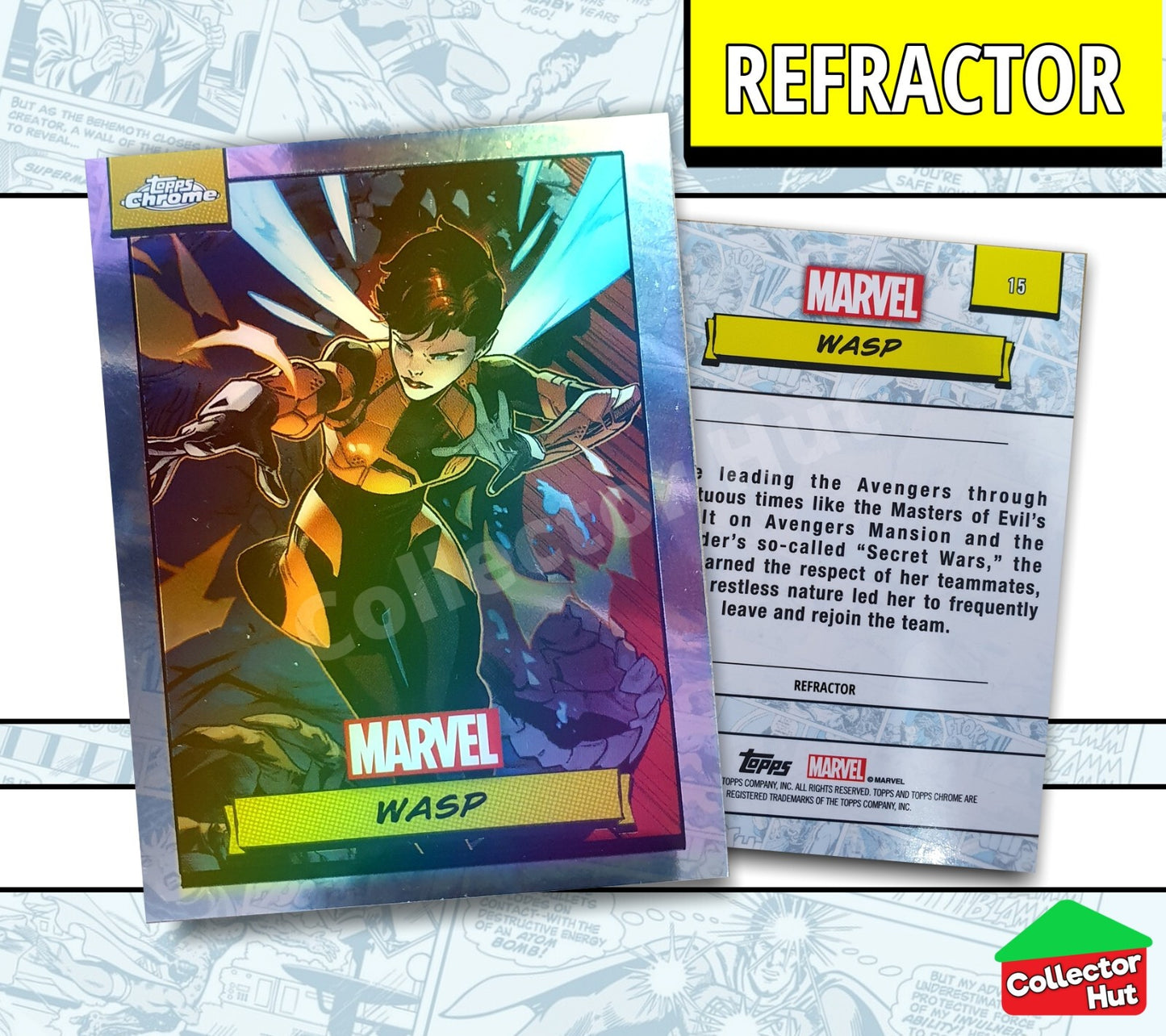 Marvel Topps Chrome 2024 REFRACTOR Card Collection YOU CHOOSE