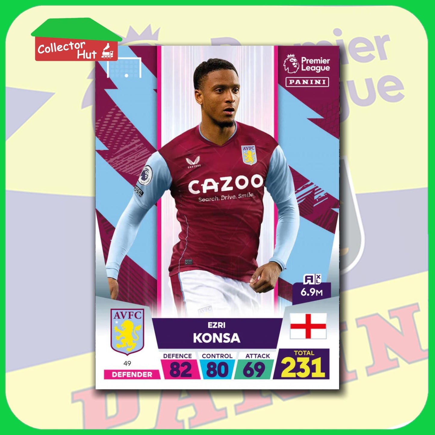 Panini Adrenalyn XL Premier League 2023 2022/23 Trading Cards #10 - #189