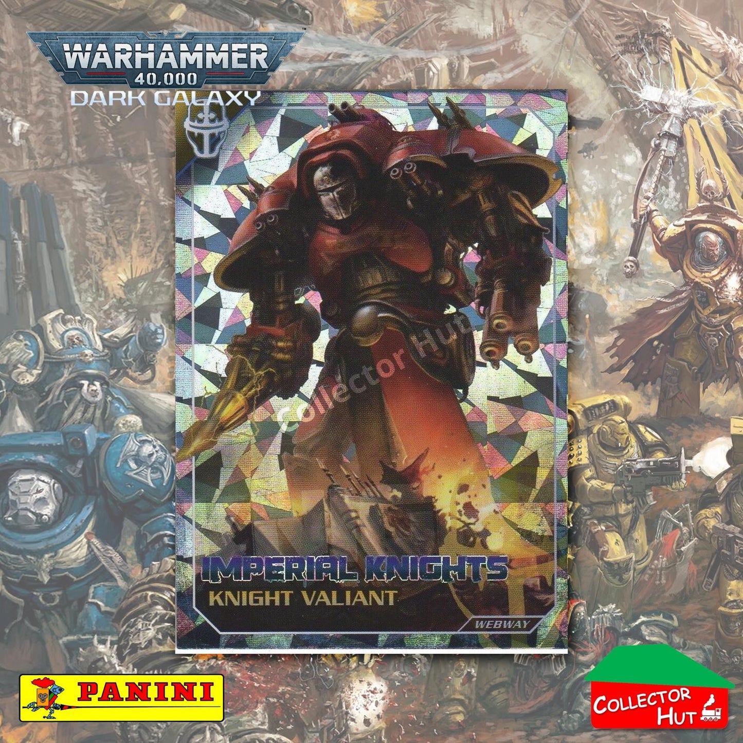 PANINI Warhammer 40,000 Dark Galaxy Webway Inferno Adamantium Limited FOIL Cards