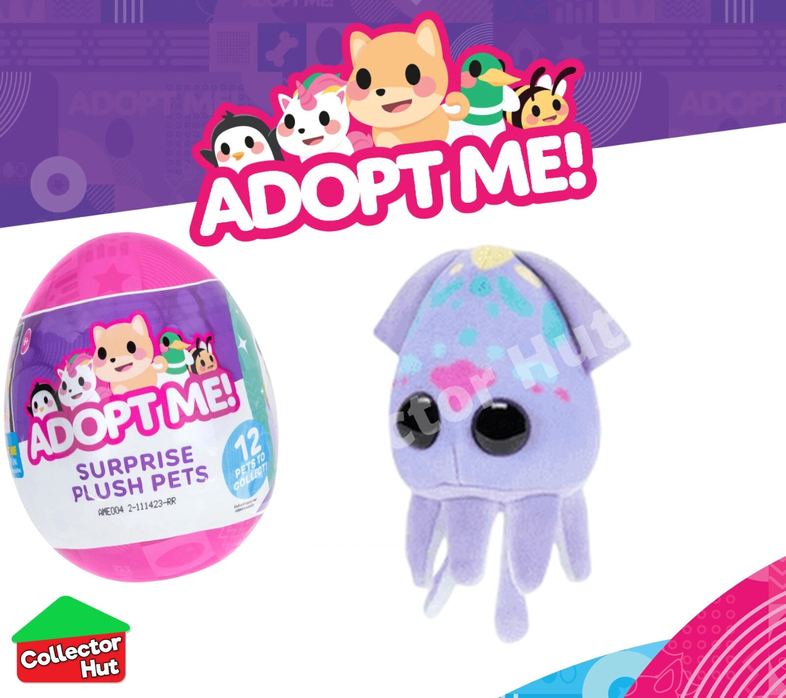 Adopt Me! Surprise Plush Pet Series 3 IDENTIFIED 13cm 5" Collectibles
