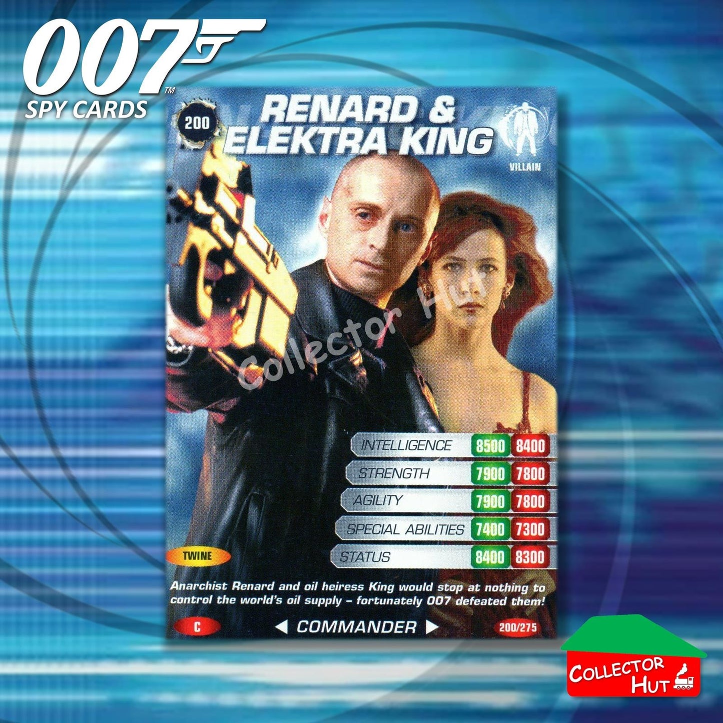 James Bond 007 Commander Spy Cards BASE COMMON YOU CHOOSE