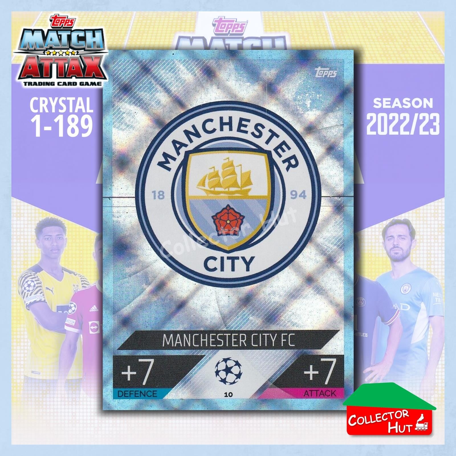 Topps Match Attax Europa Champions League 2022/23 Crystal Parallel Cards 1-189