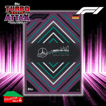 Topps Turbo Attax Formula 1 F1 2022 PINK GREEN RED Parallel Cards