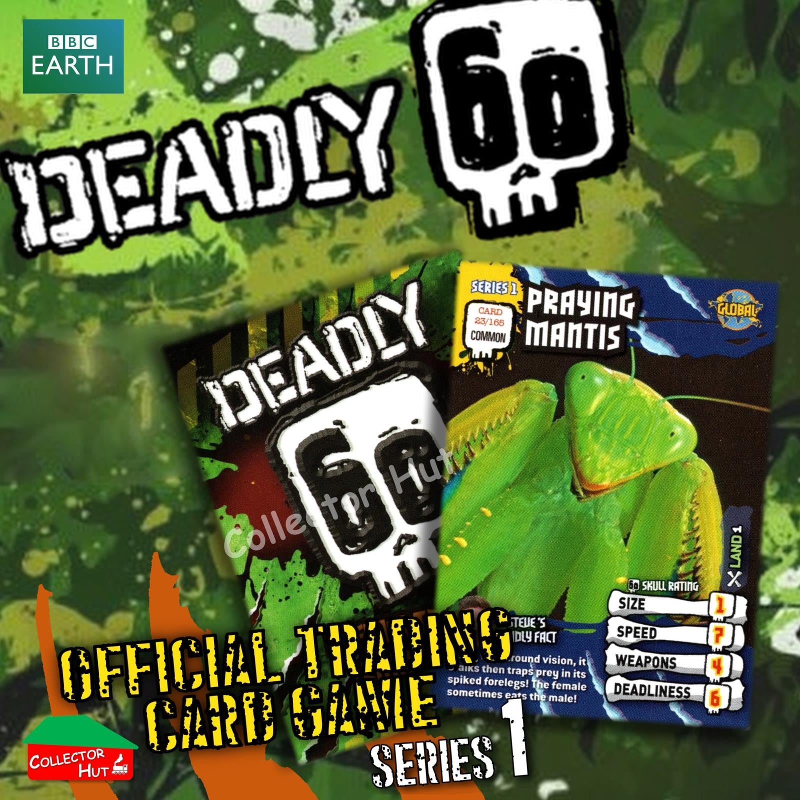 CBBC Deadly 60 Season 1 + 2 Trading Cards  Choose Your Cards