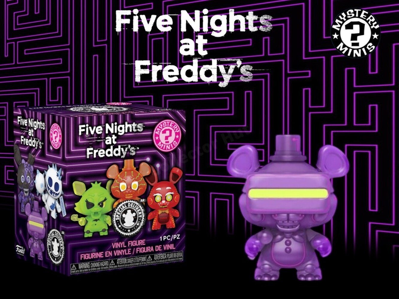 Funko Mystery Minis Five Nights at Freddy's Figurines Season 6 Special Delivery