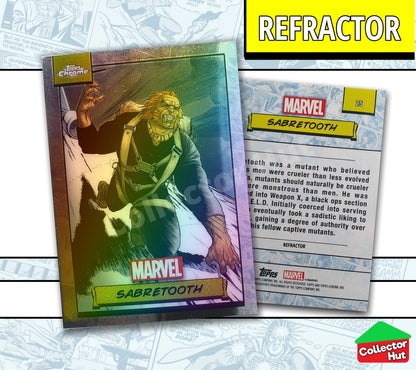 Marvel Topps Chrome 2024 REFRACTOR Card Collection YOU CHOOSE