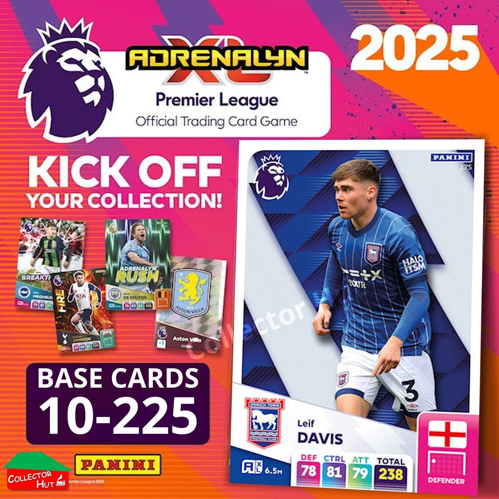 Panini Adrenalyn XL Premier League 2025 2024/25 Base & Foils #10-225