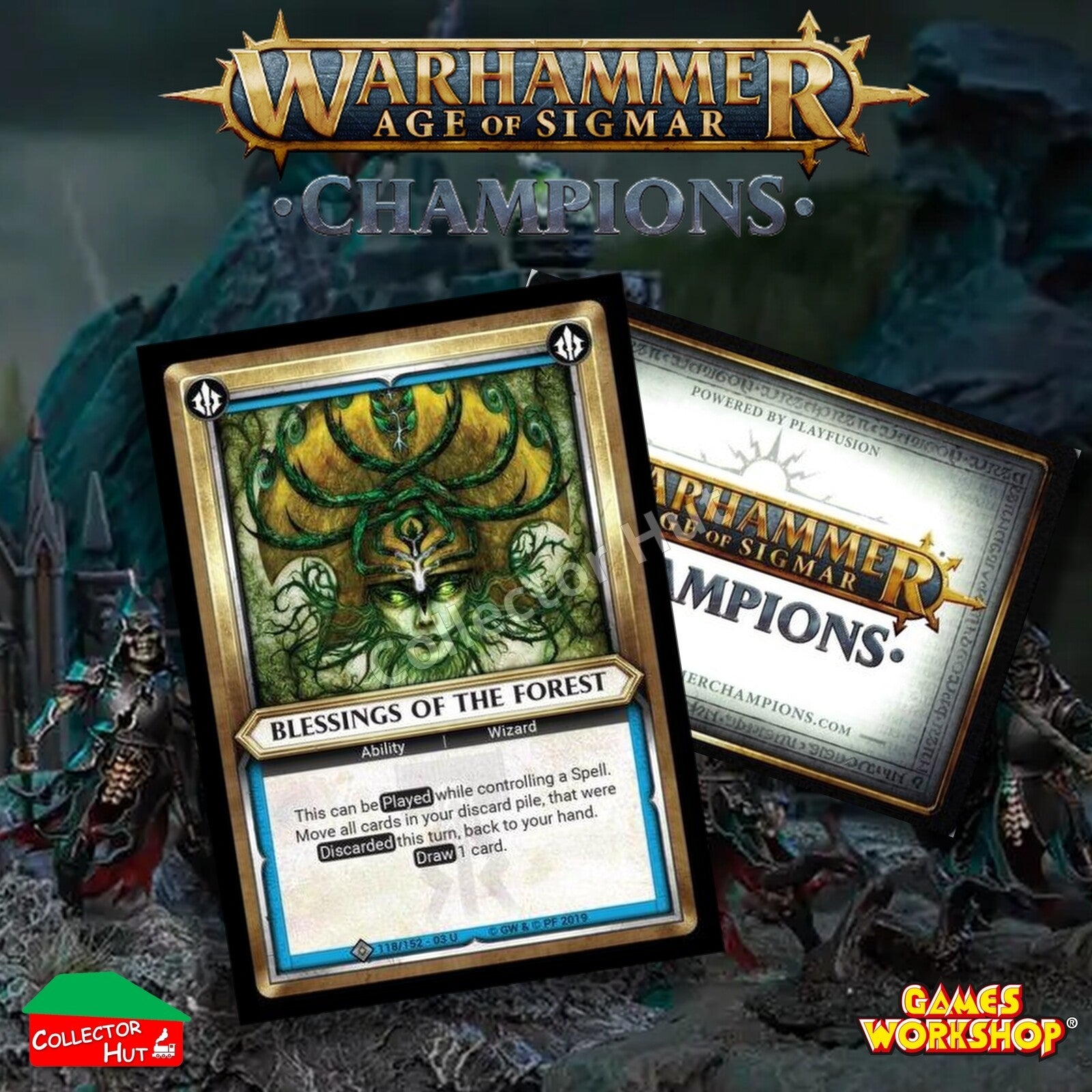 Warhammer Age of Sigmar: Champions Wave 3 SAVAGERY Trading Cards CHOOSE SINGLES