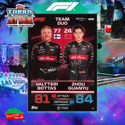 Topps Turbo Attax Formula 1 F1 2023 2023/24 Base Cards #1 - #171