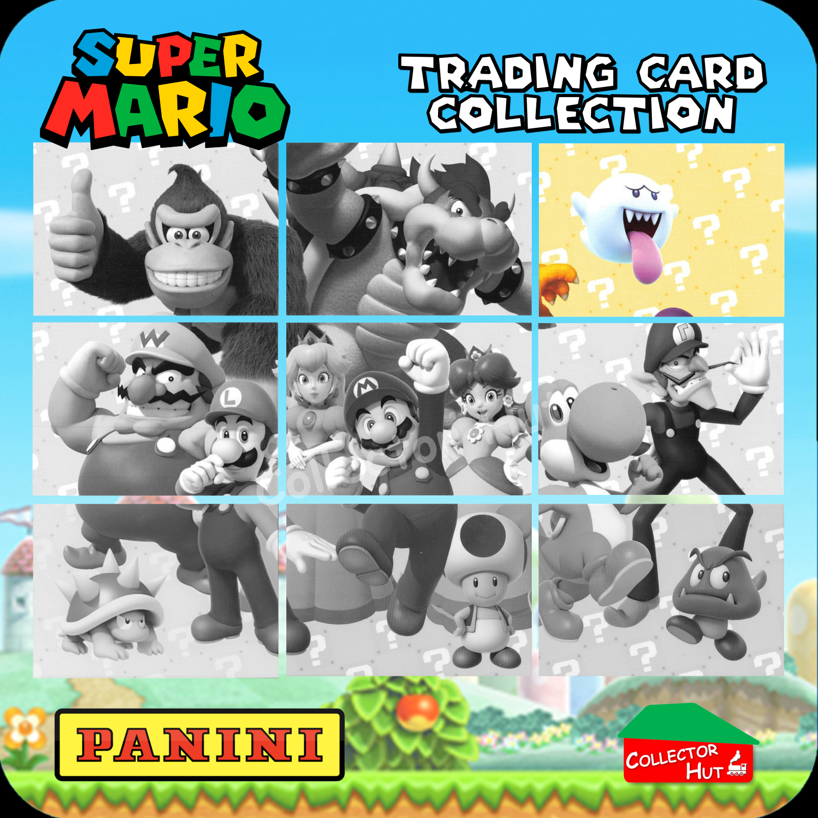 PANINI Super Mario PUZZLE & LIMITED EDITION Trading Cards Choose Your Card!