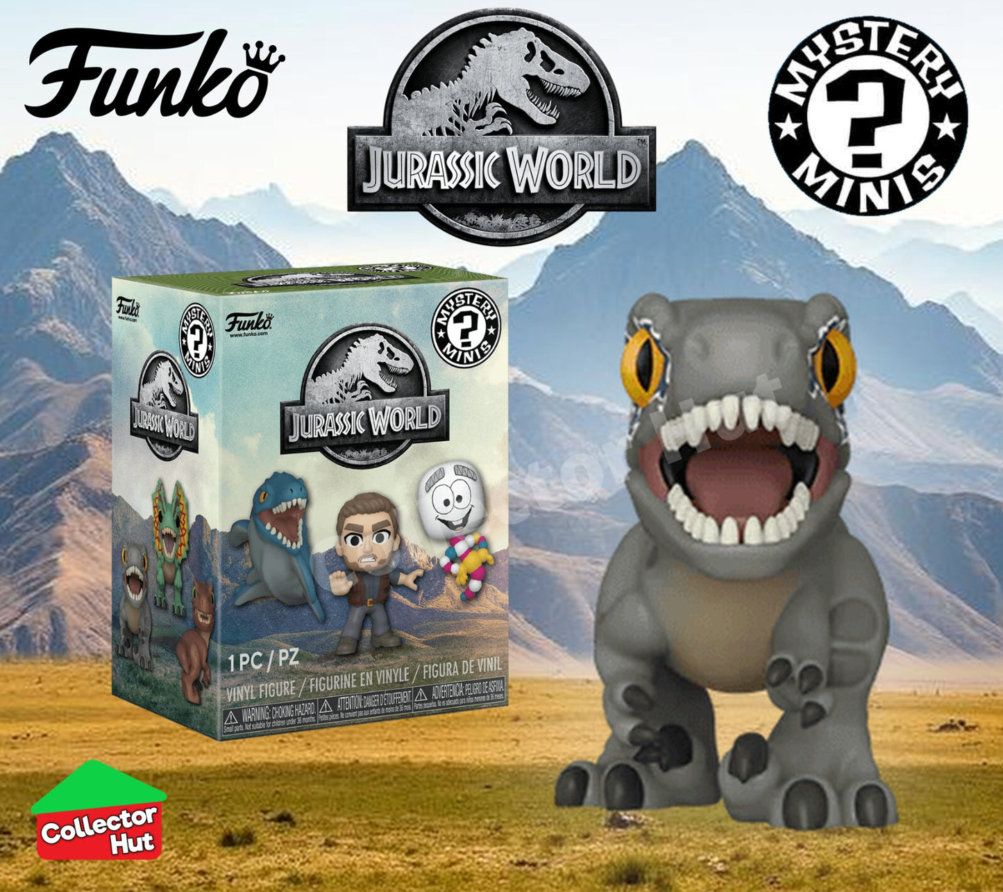 Jurassic World Funko Mini Mystery Figures IDENTIFIED