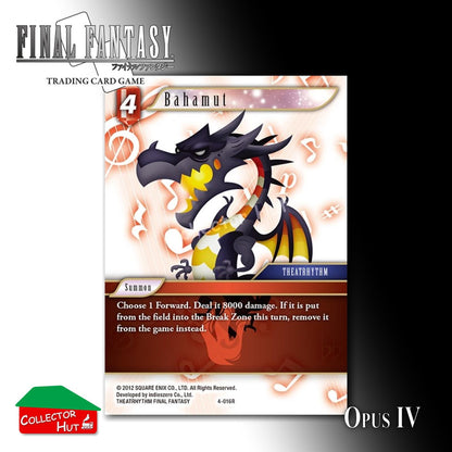 Final Fantasy Trading Card Game OPUS IV 4 FOIL CARDS You Choose
