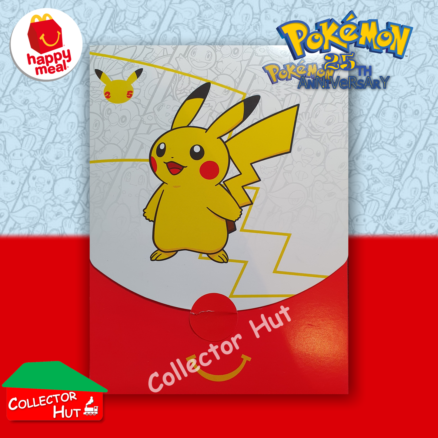 McDonald's Happy Meal 2021 Pokémon 25th Anniversary Trading Cards You Choose