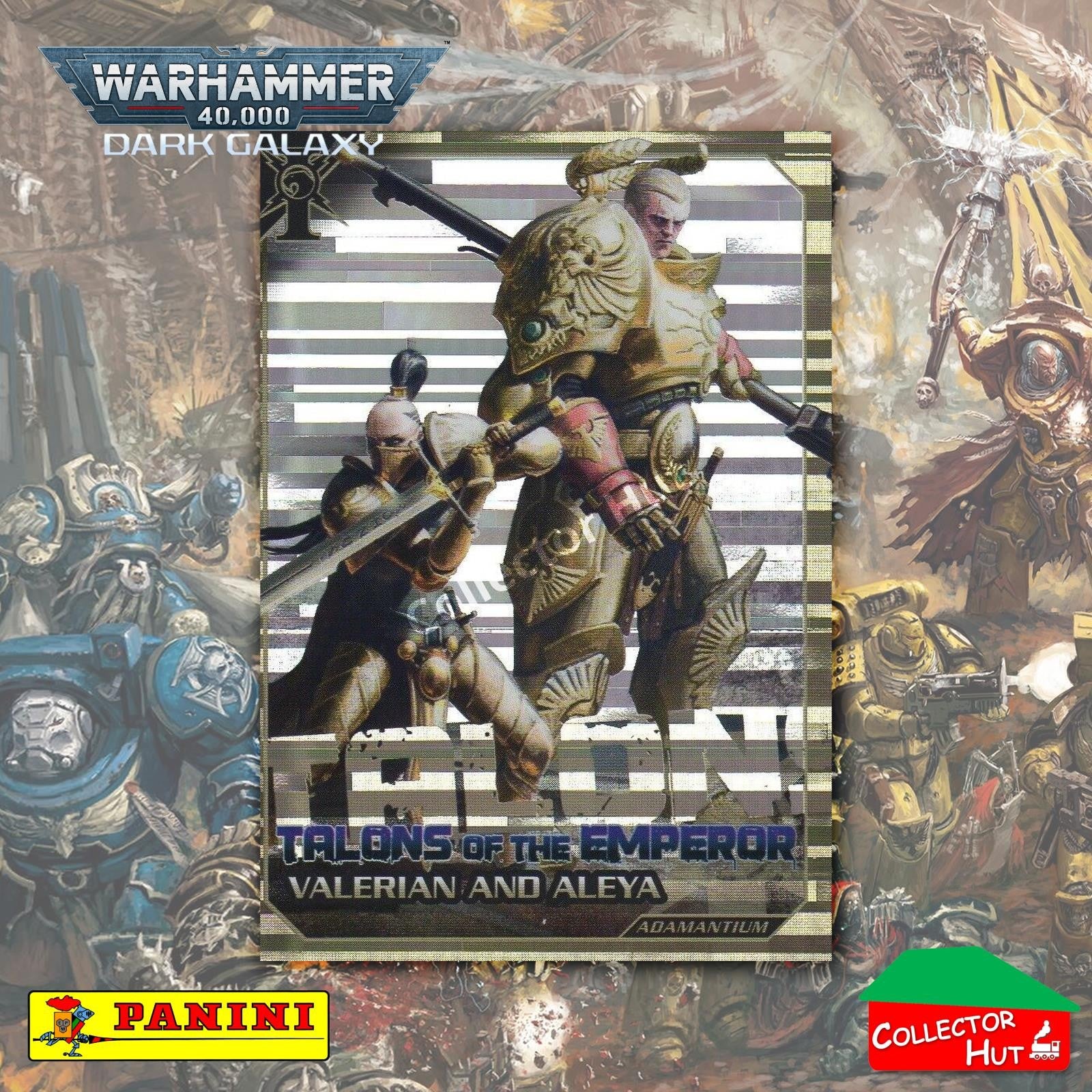 PANINI Warhammer 40,000 Dark Galaxy Webway Inferno Adamantium Limited FOIL Cards