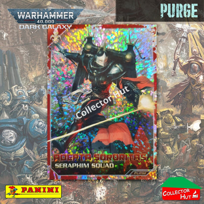 PANINI Warhammer 40,000 Dark Galaxy Parallel Trading Card Crusade Vanguard Purge
