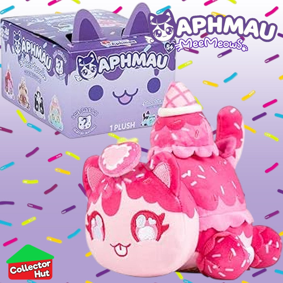 Aphmau MeeMeows Mystery 6" Plush ICE CREAM Limited Edition IDENTIFIED You Choose