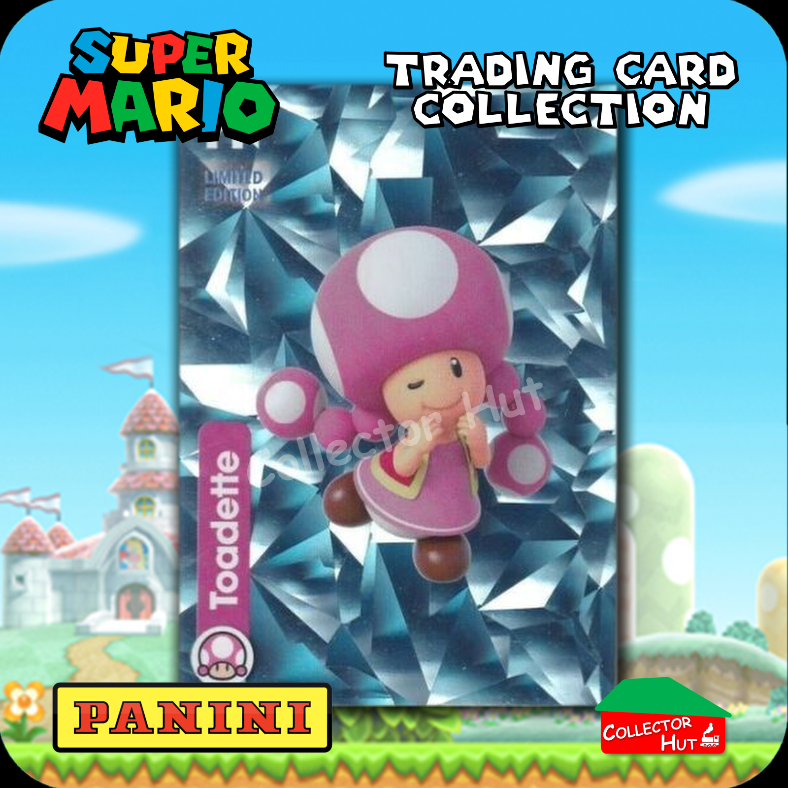 PANINI Super Mario PUZZLE & LIMITED EDITION Trading Cards Choose Your Card!