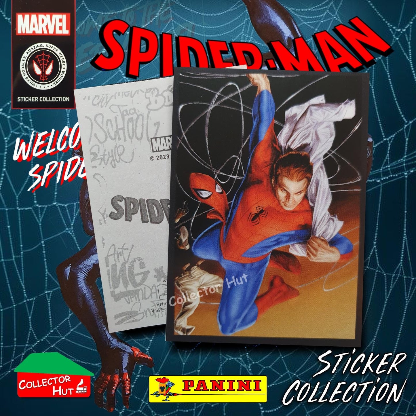 Panini Spider-Man Spider-Verse 2023 Collection Sticker Singles #1-163 & F1-30