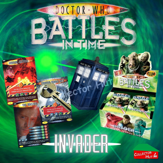 DOCTOR WHO Battles in Time #376-600 INVADER RARE & COMMON CARDS YOU CHOOSE