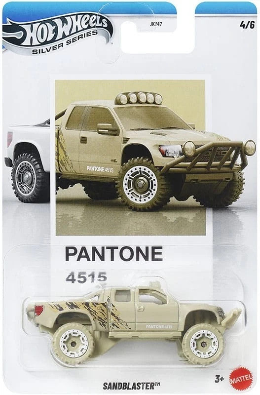 Hot Wheels Silver Series Pantone Limited Edition Die Cast Models