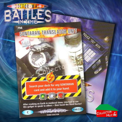 DOCTOR WHO Battles in Time #601-825 ULTIMATE MONSTERS RARE & COMMON Cards