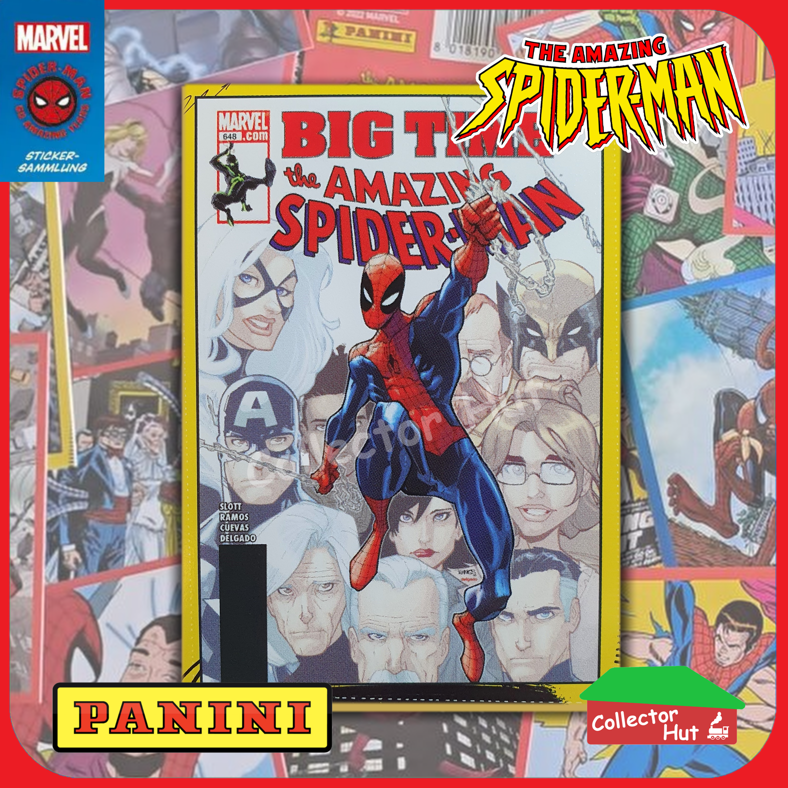 Panini The Amazing Spider-Man 60th Anniversary Trading Cards Singles 1-60