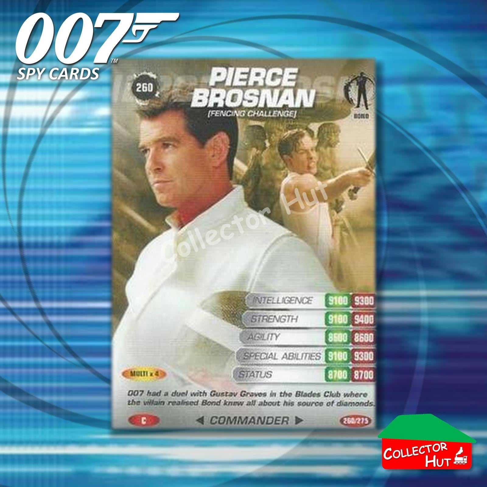 James Bond 007 Commander Spy Cards BASE COMMON YOU CHOOSE