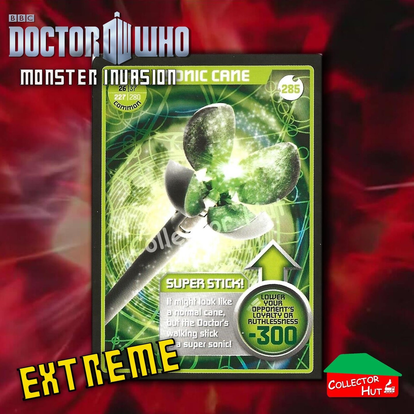 DOCTOR WHO Monster Invasion EXTREME Cards 166-344 New Fresh & Sleeved YOU CHOOSE