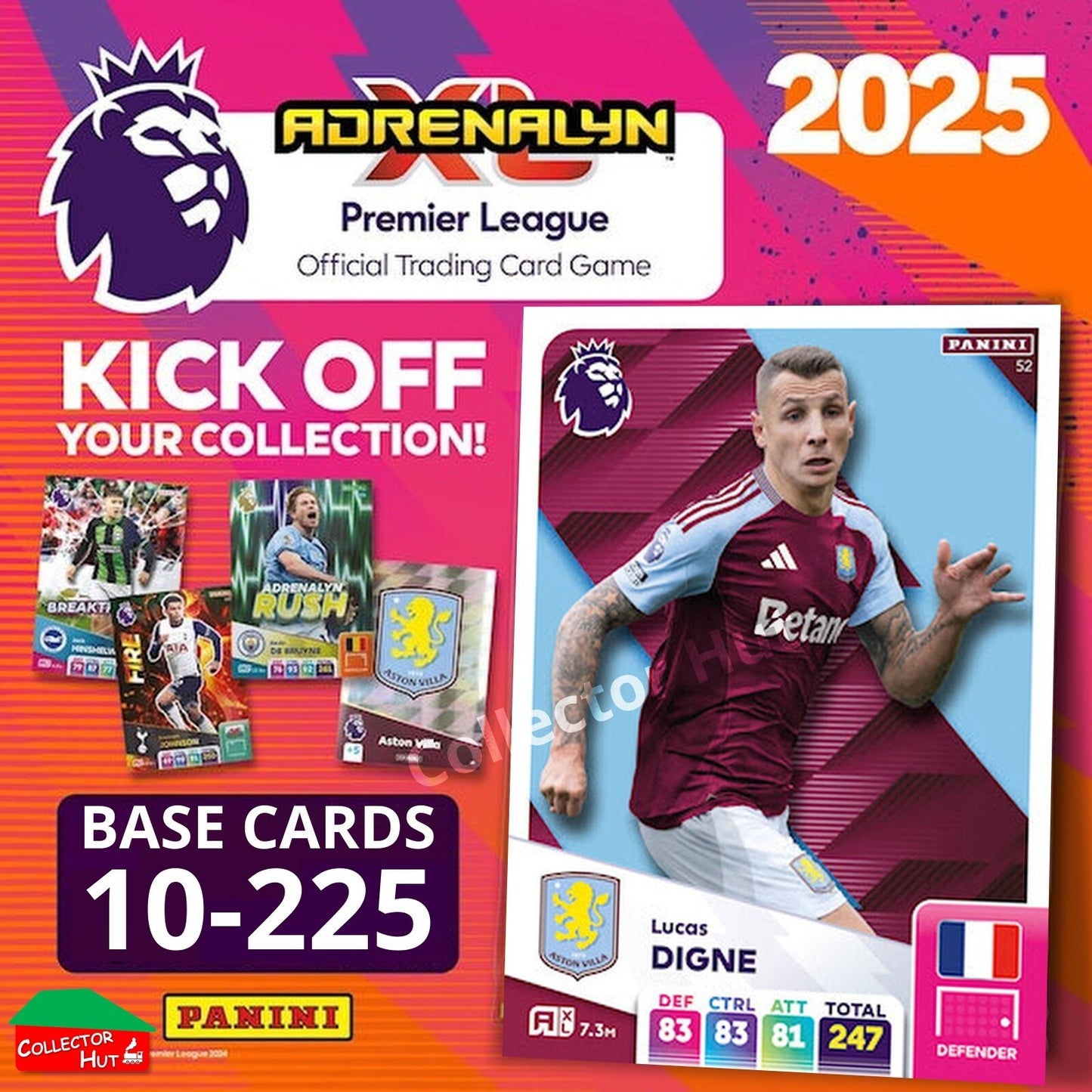 Panini Adrenalyn XL Premier League 2025 2024/25 Base & Foils #10-225