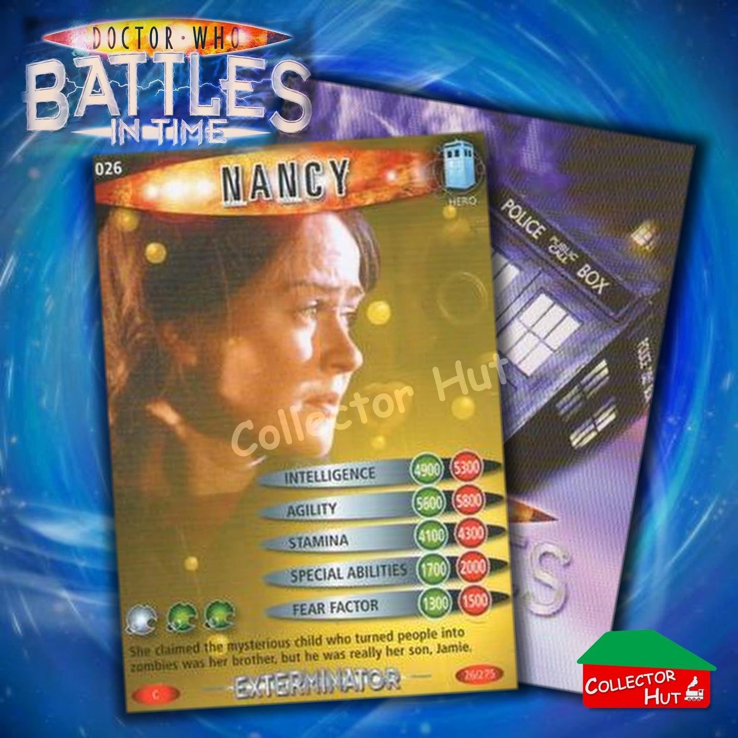 DOCTOR WHO Battles in Time #1-139 EXTERMINATOR RARE & COMMON Cards YOU CHOOSE