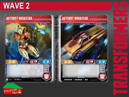 Transformers TCG CHARACTER Trading Cards All Waves