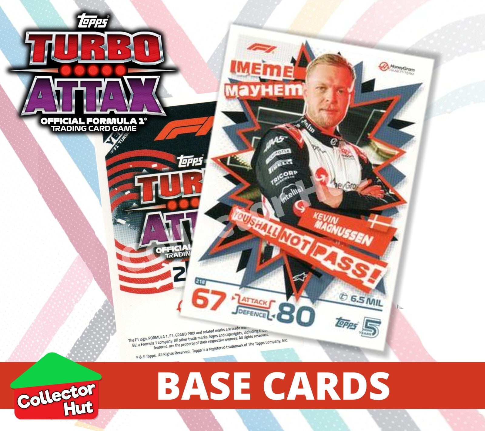 Topps Turbo Attax Formula 1 F1 2024 #167-312 Base Cards YOU CHOOSE