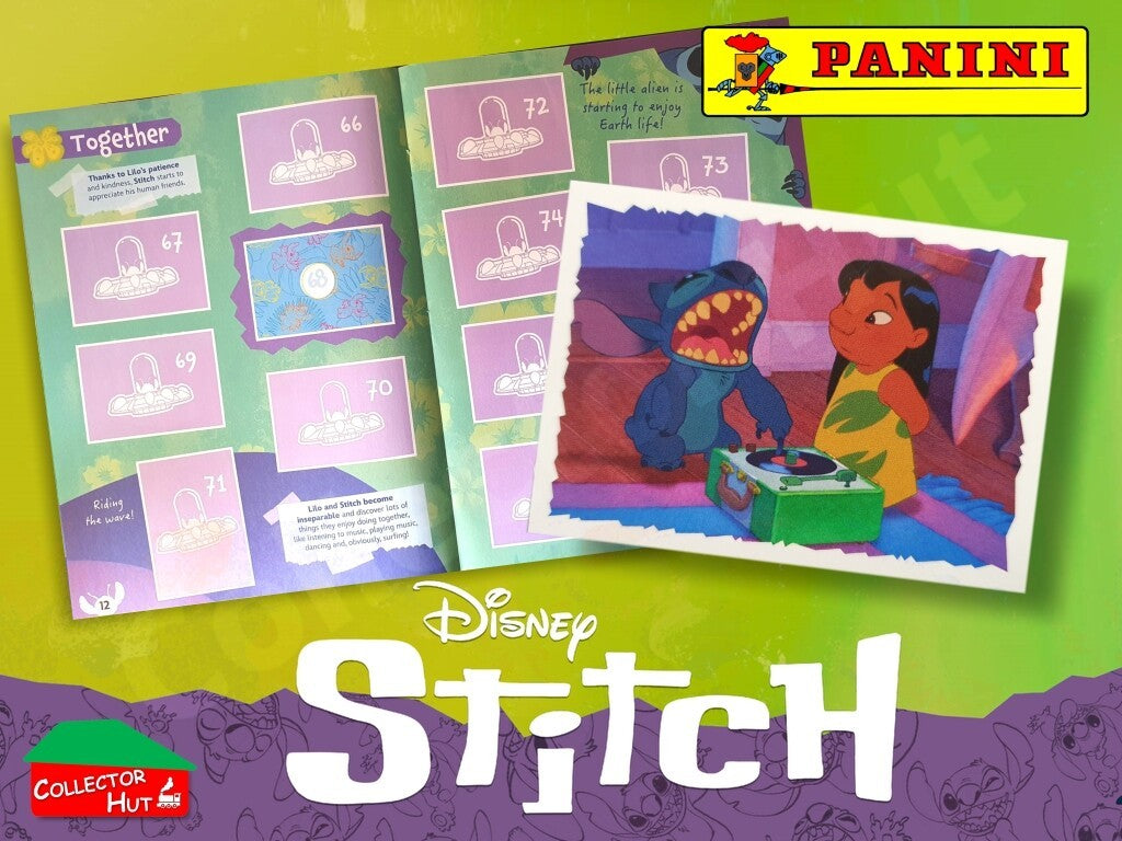 Panini Disney Stitch Single Stickers Lilo & Stitch 2024