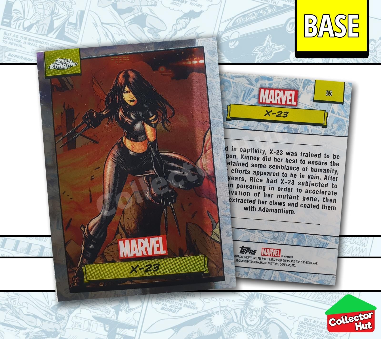 Marvel Topps Chrome 2024 Base Card Collection 1-150 YOU CHOOSE